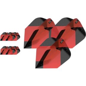 Misaladejuegos Plumas Target Tag Black Red (3 Sets) Ten X 337850