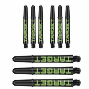 Misaladejuegos Cañas Target  Pro Grip Tag Shaft Short 3 sets Black Green (34mm) 380310 - Imagen 2