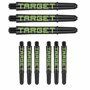 Misaladejuegos Cañas Target  Pro Grip Tag Shaft Short 3 sets Black Green (34mm) 380310 - Imagen 3