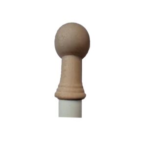 Misaladejuegos Puño Deportín Bola Natural Barra 13 mm
