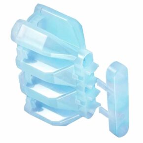 Misaladejuegos Caja Plumas fit flight Cosmo Darts case 2.5 Air Clear Aqua - Imagen 3