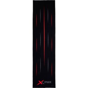 Misaladejuegos Protector Suelo XQ Max Dart Mat Negro Rojo 237x60  QD2400080 - Imagen 2