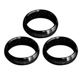 Misaladejuegos Clips XQ Max Negro O-Rings 3 Unidades  QD8200500