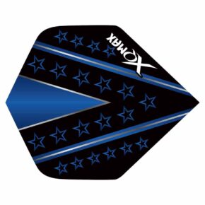 Misaladejuegos Plumas Flights XQMax Pet Darts Standard Blue Star QD8201250 - Imagen 2