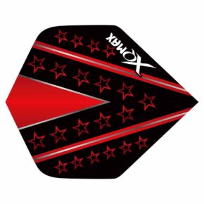 Misaladejuegos Plumas Flights XQMax Pet Darts Standard Red Star QD8201260 - Imagen 2