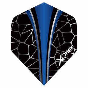 Misaladejuegos Plumas Flights XQMax Pet Darts Standard Blue Crackle QD8201280