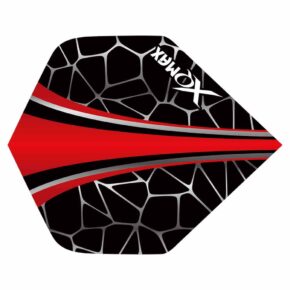 Misaladejuegos Plumas Flights XQMax Pet Darts Standard Red Crackle QD8201290 - Imagen 2