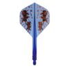 Misaladejuegos Plumas Condor Axe Standard Matt Campbell Ginja Ninja Azul M 27.5mm 3 Uds. Negro