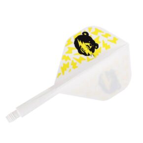 Misaladejuegos Plumas Condor Axe Standard Bear Miyu Miyawaki White S 21.5mm 3 Uds. - Imagen 2
