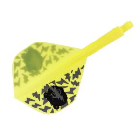 Misaladejuegos Plumas Condor Axe Standard Bear Miyu Miyawaki Yellow M 27.5mm 3 Uds. - Imagen 3