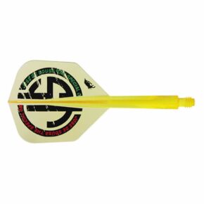 Misaladejuegos Plumas Condor Axe Special One 3 Shape Clear Yellow M 27.5mm 3 Uds. - Imagen 2