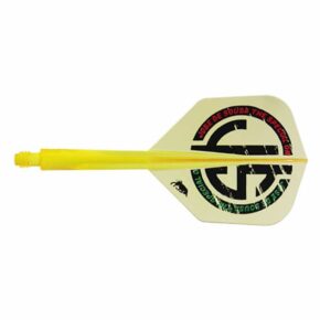 Misaladejuegos Plumas Condor Axe Special One 3 Shape Clear Yellow M 27.5mm 3 Uds. - Imagen 3