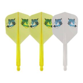 Misaladejuegos Plumas Condor Axe Inazuma Tiger Shape M 27.5mm 3 Uds.
