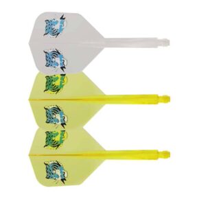 Misaladejuegos Plumas Condor Axe Inazuma Tiger Shape L 33.5mm 3 Uds. - Imagen 2