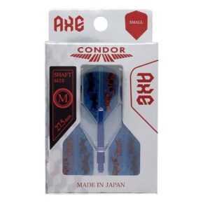 Misaladejuegos Plumas Condor Axe Shape Matt Campbell Ginja Ninja Azul M 27.5mm 3 Uds. Negro - Imagen 3