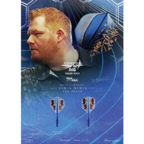 Misaladejuegos Plumas Condor Axe Shape Matt Campbell Ginja Ninja Azul M 27.5mm 3 Uds. Negro - Imagen 4