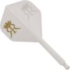 Misaladejuegos Plumas Condor Axe Standard Double R Blanco M 27.5mm 3 Uds.