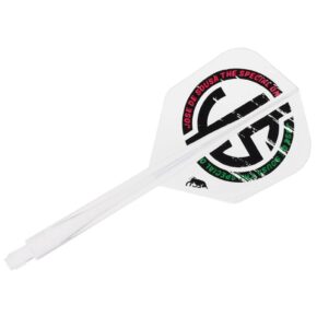 Misaladejuegos Plumas Condor Axe Special One 3 Shape Clear L 33.5mm 3 Uds.