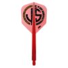 Misaladejuegos Plumas Condor Axe Special One 3 Shape Clear Red M 27.5mm 3 Uds.