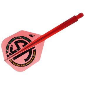 Misaladejuegos Plumas Condor Axe Special One 3 Shape Clear Red M 27.5mm 3 Uds. - Imagen 3