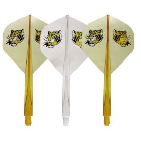 Misaladejuegos Plumas Condor Axe Inazuma Tiger Standard L 33.5mm 3 Uds.