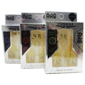 Misaladejuegos Plumas Condor Axe Inazuma Tiger Standard M 27.5mm 3 Uds. - Imagen 4