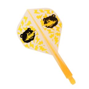 Misaladejuegos Plumas Condor Axe Standard Bear Miyu Miyawaki Orange S 21.5mm 3 Uds.