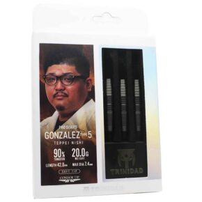 Misaladejuegos Dardos Trinidad Darts Gonzalez Type 5 P.Plastico 90% 20g - Imagen 4