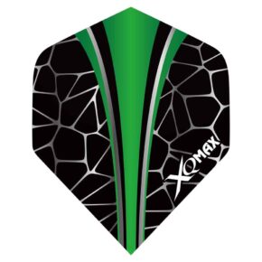 Misaladejuegos Plumas Flights XQMax Pet Darts Standard Green Crackle