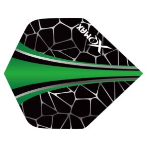 Misaladejuegos Plumas Flights XQMax Pet Darts Standard Green Crackle - Imagen 3