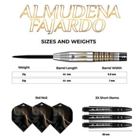 Misaladejuegos Dardos Mission Almudena Fajardo Ayuso 95% 23g M001543 D1696 - Imagen 4