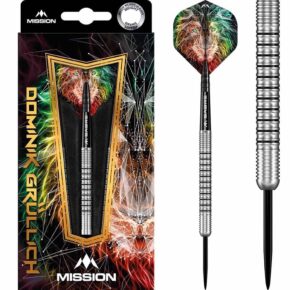 Misaladejuegos Dardos Mission Dominik Grullich Black Rings 95% 21.5g M001522 - Imagen 2