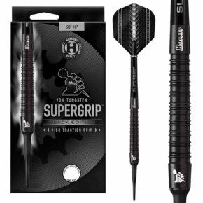 Misaladejuegos Dardos Harrows Darts SuperGrip Black 20gr 90% - Imagen 3