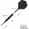 Misaladejuegos Dardos Cuesoul Jiho S2 Soft tip 90% 18g - Imagen 2