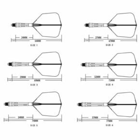 Misaladejuegos Plumas Cuesoul Rost T19 Talla 4 72mm Blue Big Standard - Imagen 6