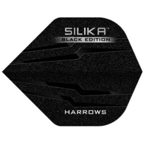 Misaladejuegos Plumas Harrows Darts Flights No2 Silika Black - Imagen 2
