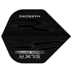 Misaladejuegos Plumas Harrows Darts Flights No2 Silika Black - Imagen 3