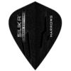Misaladejuegos Plumas Harrows Darts Flights Kite Silika Black
