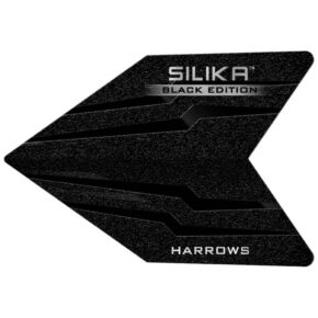 Misaladejuegos Plumas Harrows Darts Flights Velos Silika Black - Imagen 3