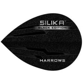 Misaladejuegos Plumas Harrows Darts Flights Pear Silika Black   hf5185 - Imagen 2