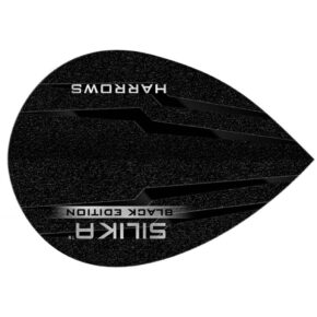 Misaladejuegos Plumas Harrows Darts Flights Pear Silika Black   hf5185 - Imagen 3