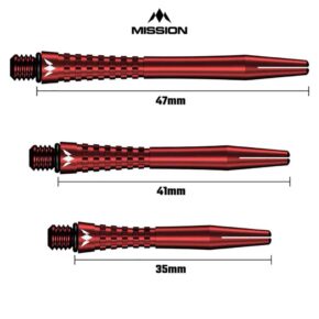 Misaladejuegos Cañas Mission Aluminio Atom Shaft Red 47mm M001426 - Imagen 4