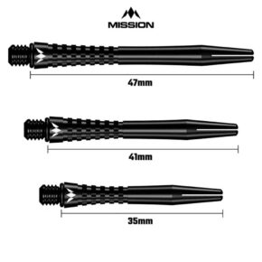 Misaladejuegos Cañas Mission Aluminio Atom Shaft Black 35mm M001570 - Imagen 4