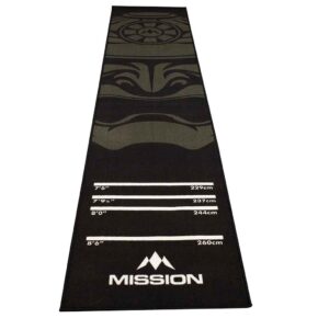 Misaladejuegos Darts Mat Mission Darts 290cm x 60cm Samurai  1419