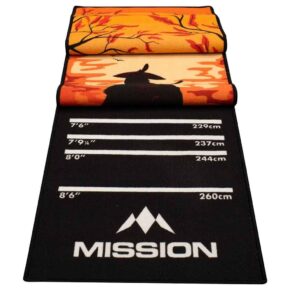 Misaladejuegos Darts Mat Mission Darts 290cm x 60cm Ronin 1420 - Imagen 2