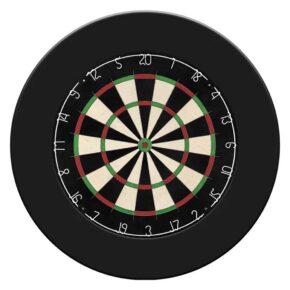 Misaladejuegos Surround Designa Dartboard Heavy Duty Plain Negro SU049-negro - Imagen 2