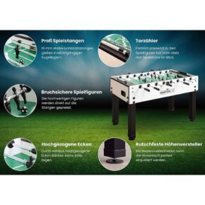 Misaladejuegos Futbolin Garlando Master Cup Jugador Plastico  5460.01 - Imagen 5