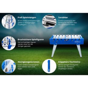 Misaladejuegos Futbolin MasterCup Foldy Jugador Plastico  5443.01 - Imagen 7