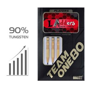 Misaladejuegos Dardos One80 Ladders Dave Ladley 90% 23g 9449 - Imagen 4