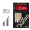 Misaladejuegos Dardos One80 Ladders Dave Ladley 90% 20g 9448 - Imagen 4